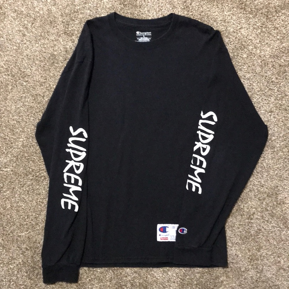 Supreme x Champion Long Sleeve T